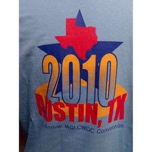 XL Collectible Souvenir T-shirt: IAGLCWDC Country Dance Convention, Austin Texas